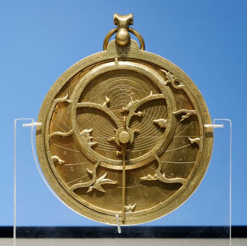 So-called Chaucer Astrolabe dated 1326, similar to the one Chaucer describes, British Museum Source: Wikimedia Commons